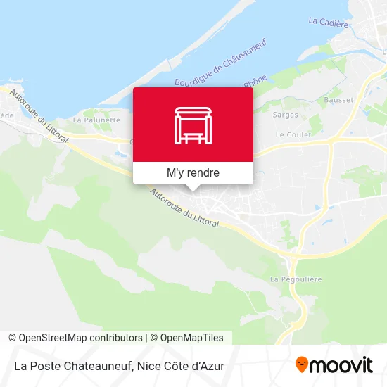 La Poste Chateauneuf plan
