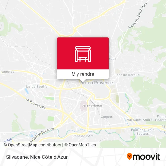 Silvacane plan