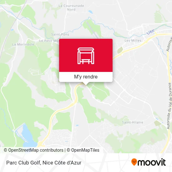 Parc Club Golf plan