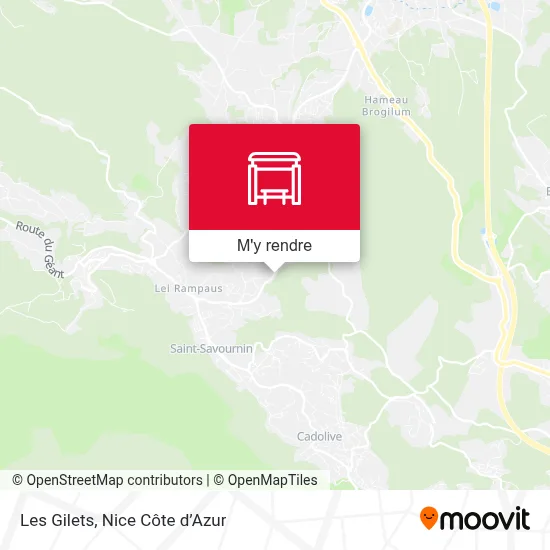 Les Gilets plan
