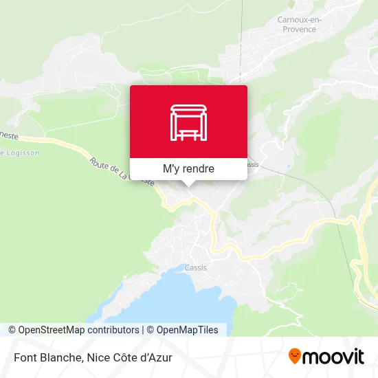 Font Blanche plan