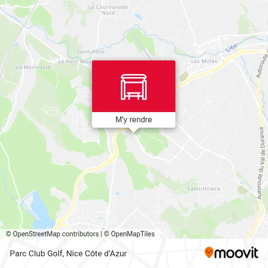 Parc Club Golf plan