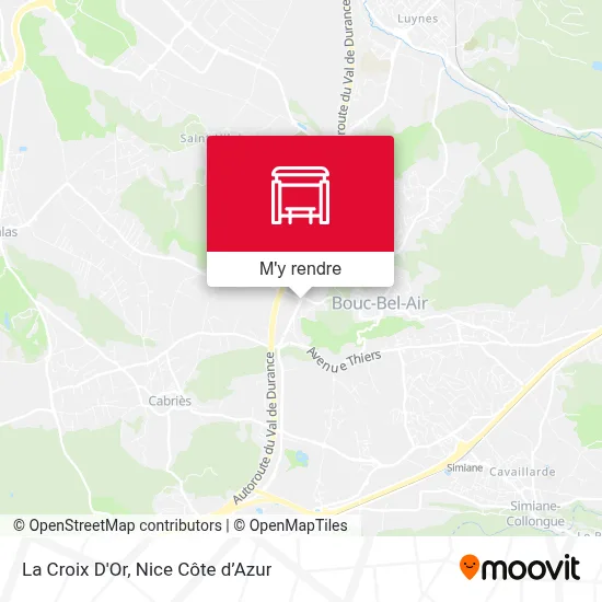 La Croix D'Or plan