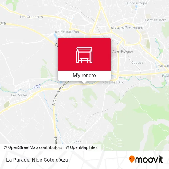 La Parade plan