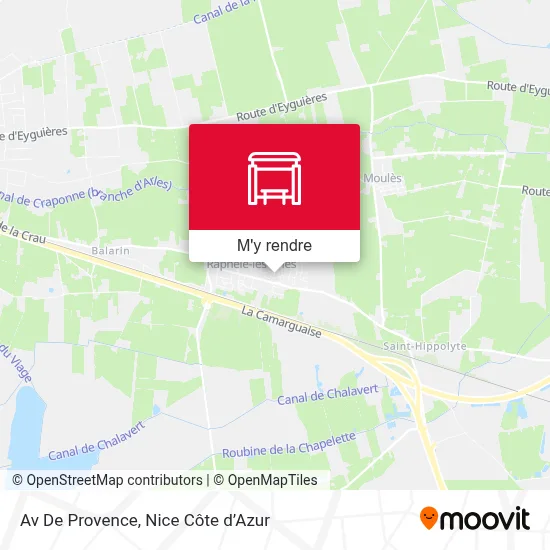 Av De Provence plan