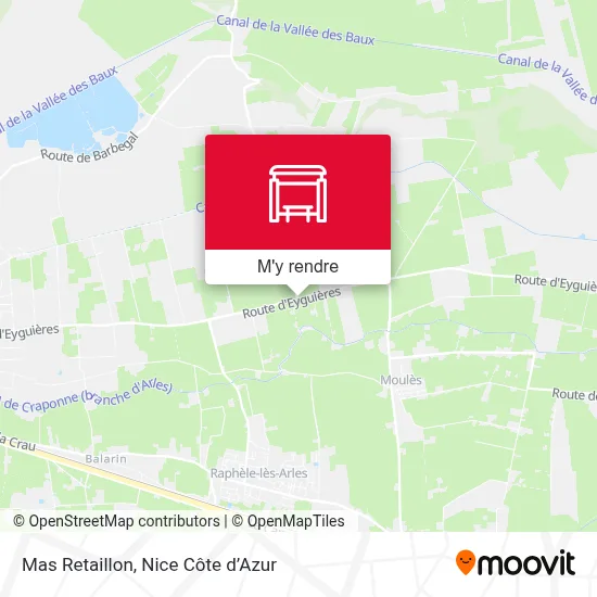 Mas Retaillon plan