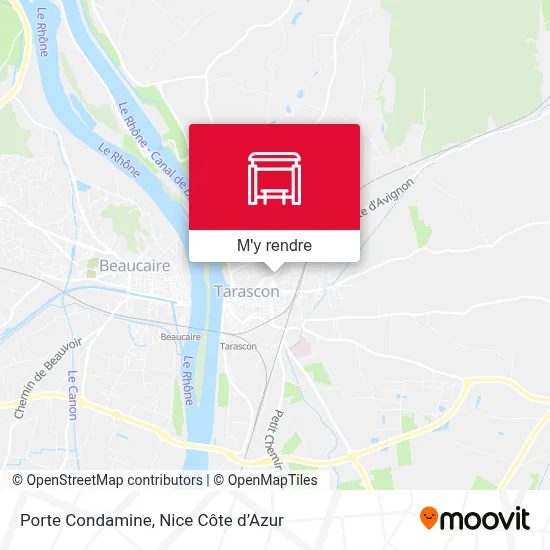 Porte Condamine plan