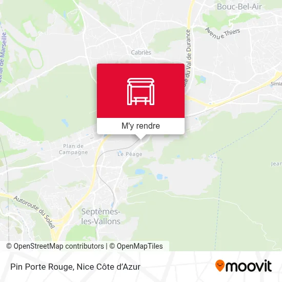 Pin Porte Rouge plan