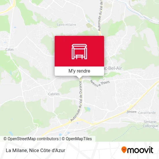 La Milane plan