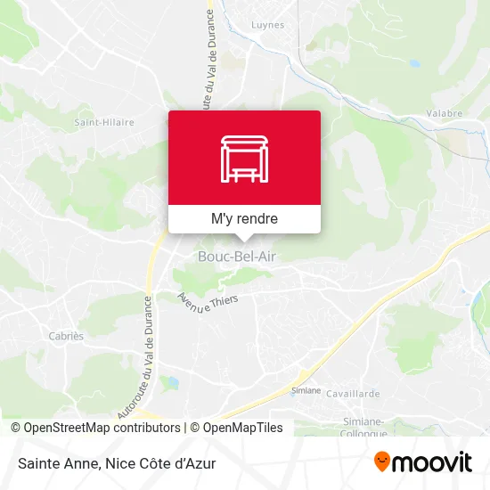 Sainte Anne plan