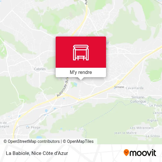 La Babiole plan