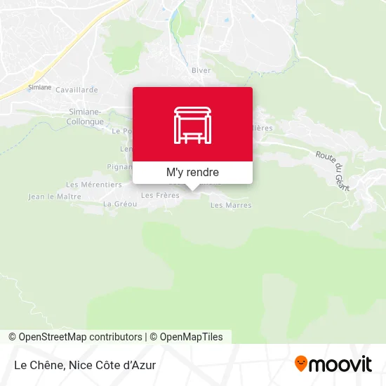Le Chêne plan