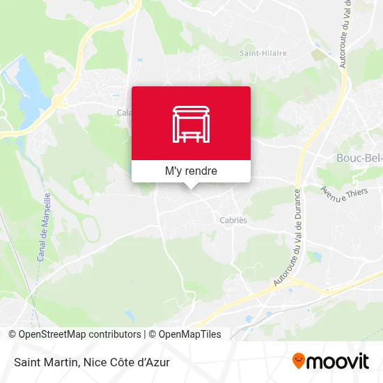 Saint Martin plan