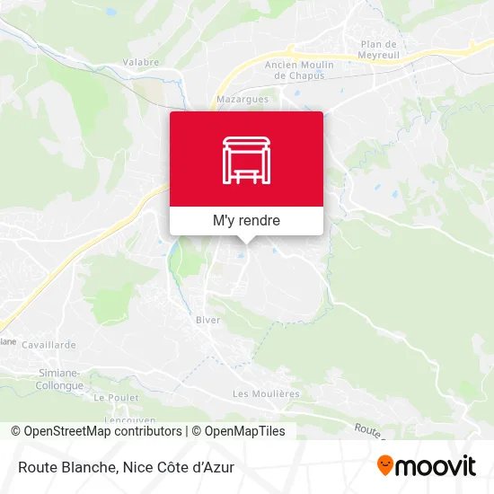 Route Blanche plan