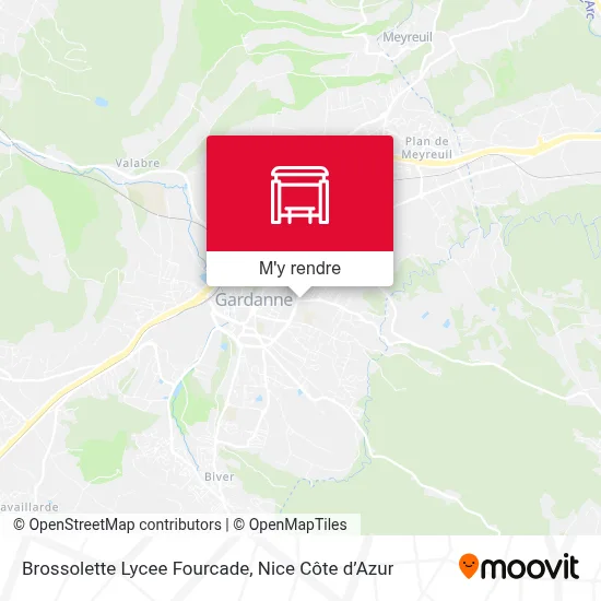 Brossolette Lycee Fourcade plan