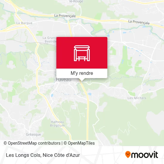 Les Longs Cols plan