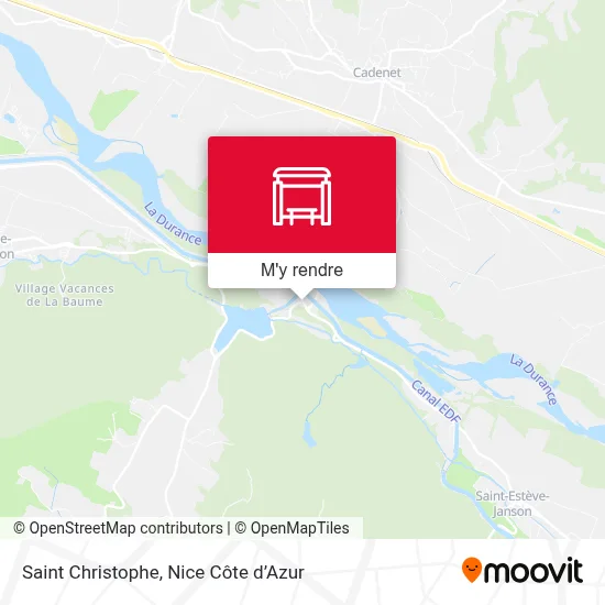 Saint Christophe plan