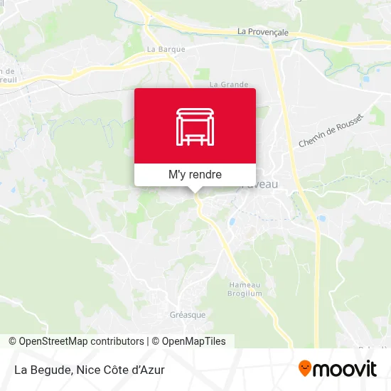 La Begude plan