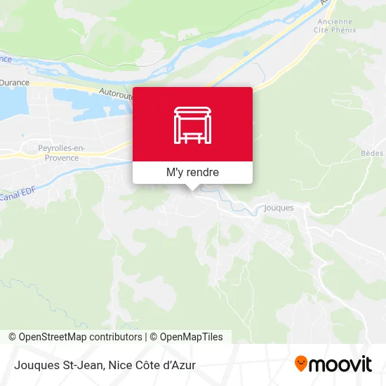 Jouques St-Jean plan