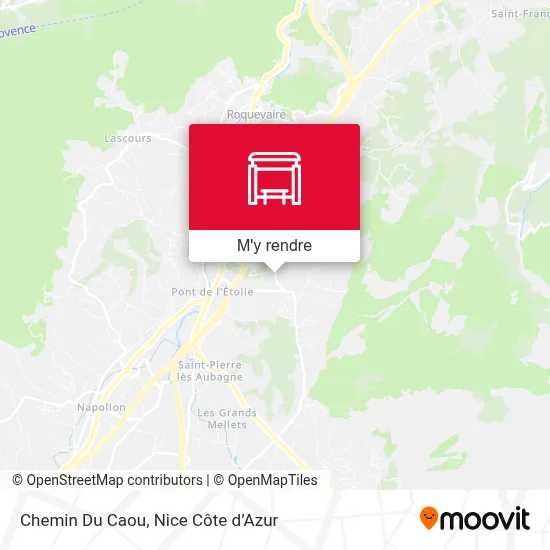 Chemin Du Caou plan