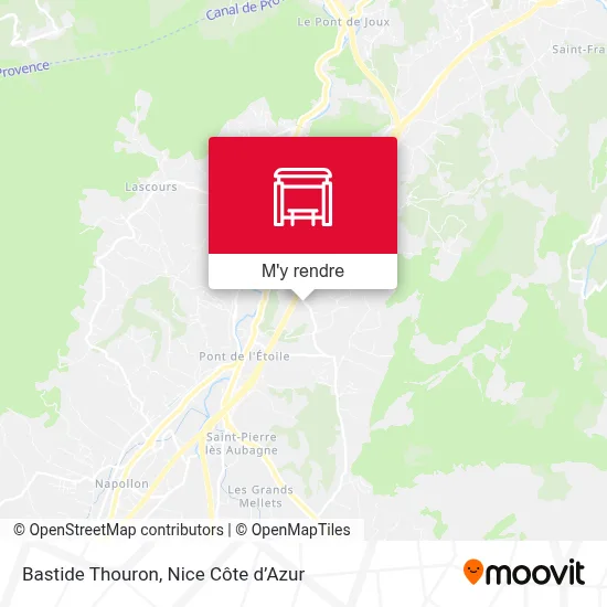 Bastide Thouron plan