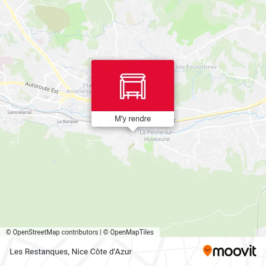 Les Restanques plan