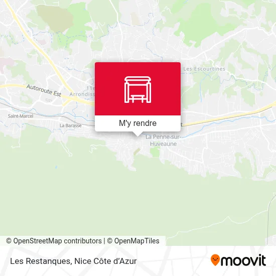 Les Restanques plan