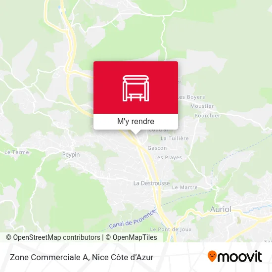 Zone Commerciale A plan