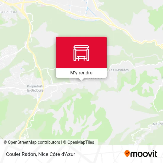 Coulet Radon plan
