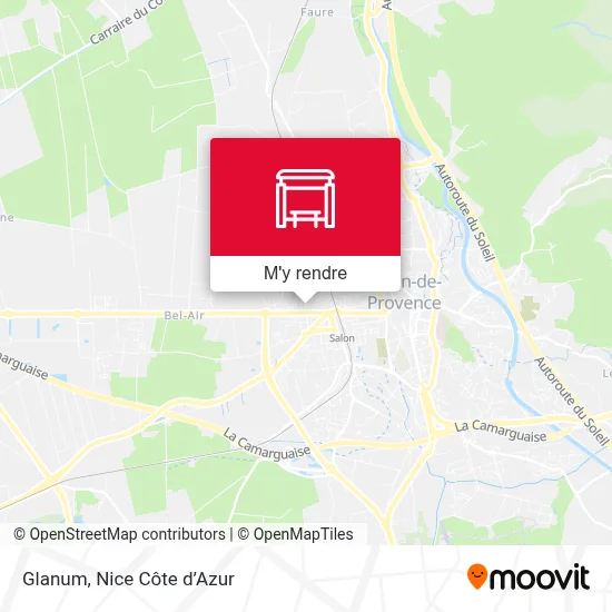 Glanum plan