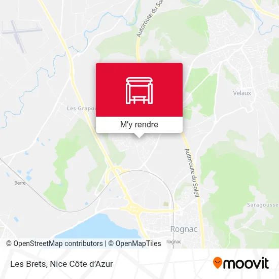 Les Brets plan