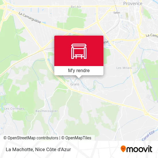 La Machotte plan