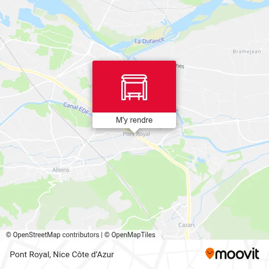 Pont Royal plan