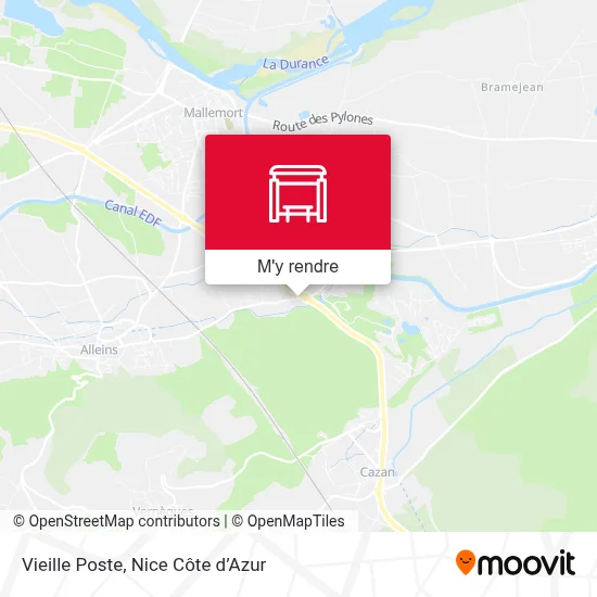 Vieille Poste plan