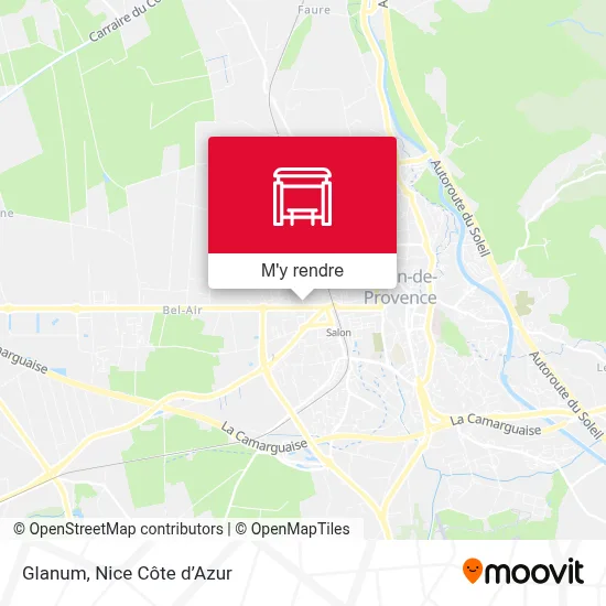 Glanum plan