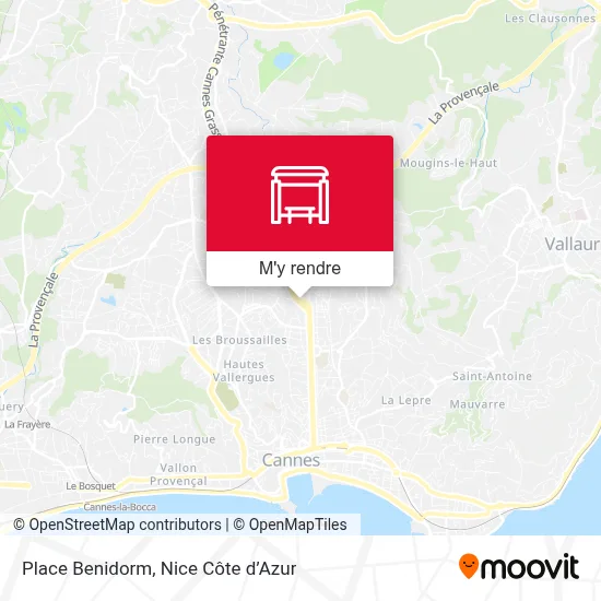 Place Benidorm plan