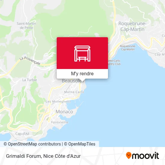 Grimaldi Forum plan
