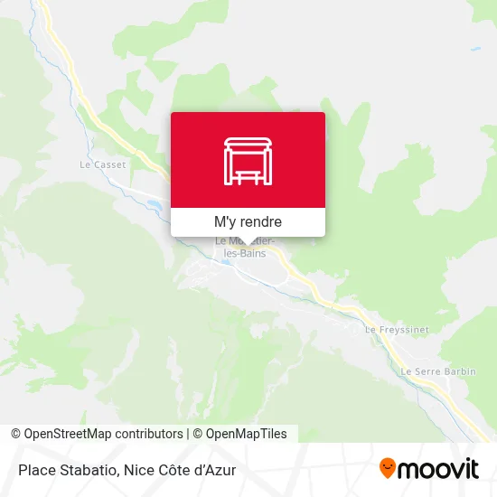 Place Stabatio plan