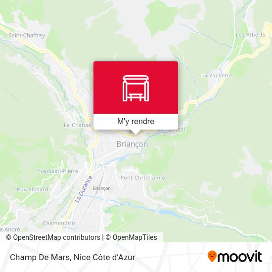 Champ De Mars plan