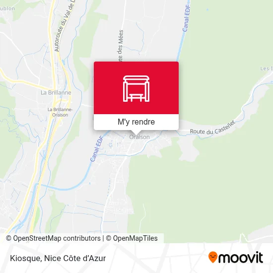 Kiosque plan