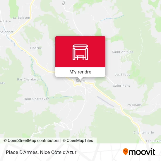 Place D'Armes plan