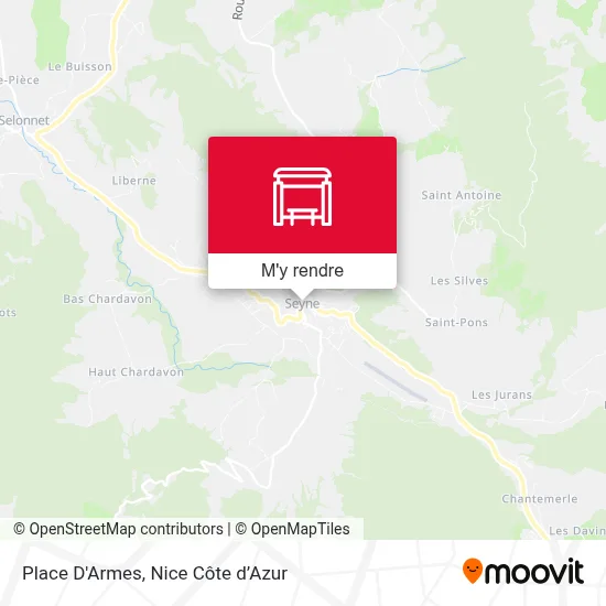 Place D'Armes plan