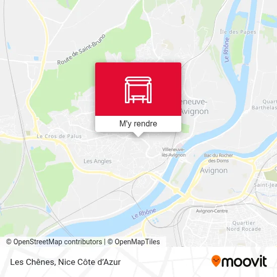 Les Chênes plan