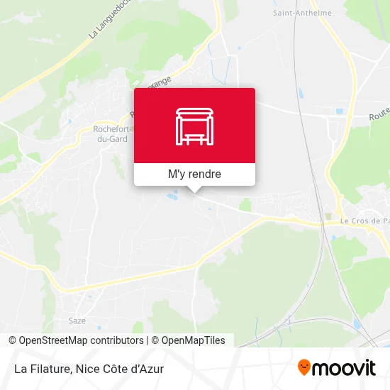 La Filature plan