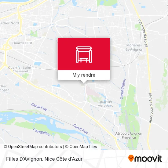 Filles D'Avignon plan