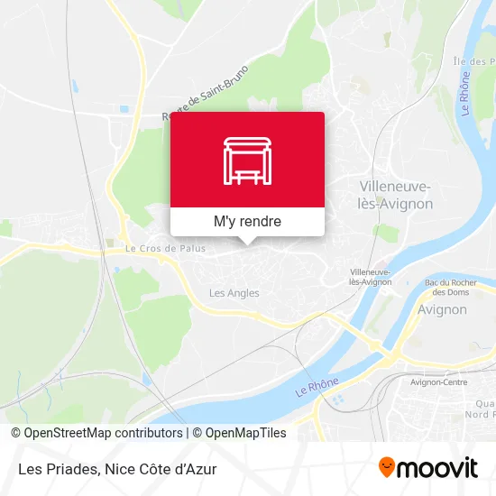 Les Priades plan