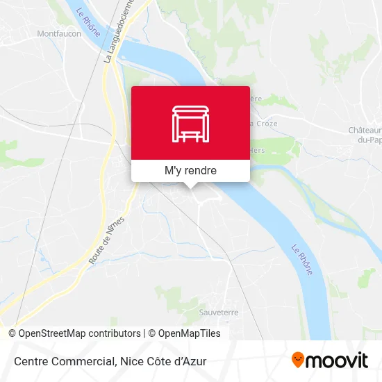 Centre Commercial plan