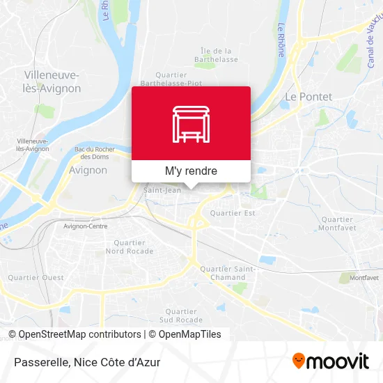 Passerelle plan