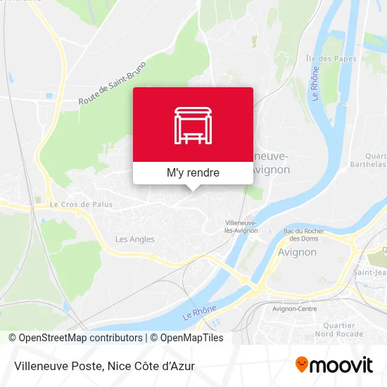 Villeneuve Poste plan