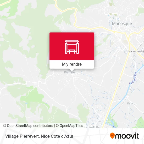 Village Pierrevert plan